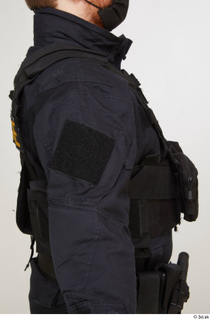 Photos Michael Summers Cop bulletproof vest detail of uniform upper body 0009.jpg